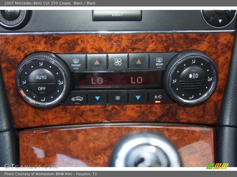 Black / Black 2007 Mercedes-Benz CLK 350 Coupe