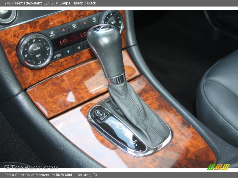 Black / Black 2007 Mercedes-Benz CLK 350 Coupe