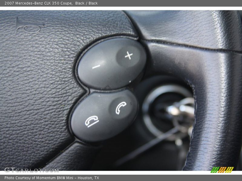 Black / Black 2007 Mercedes-Benz CLK 350 Coupe