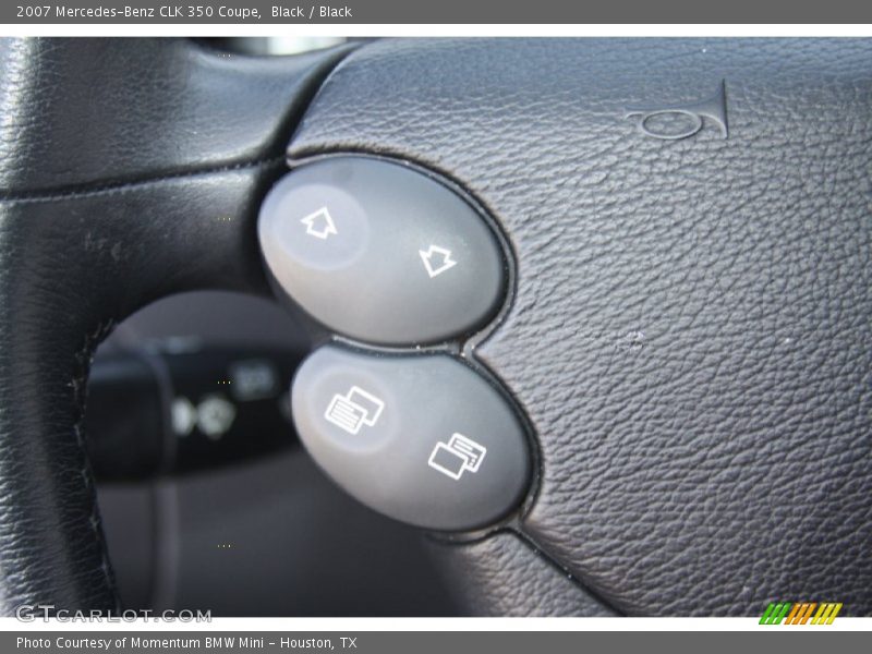 Black / Black 2007 Mercedes-Benz CLK 350 Coupe