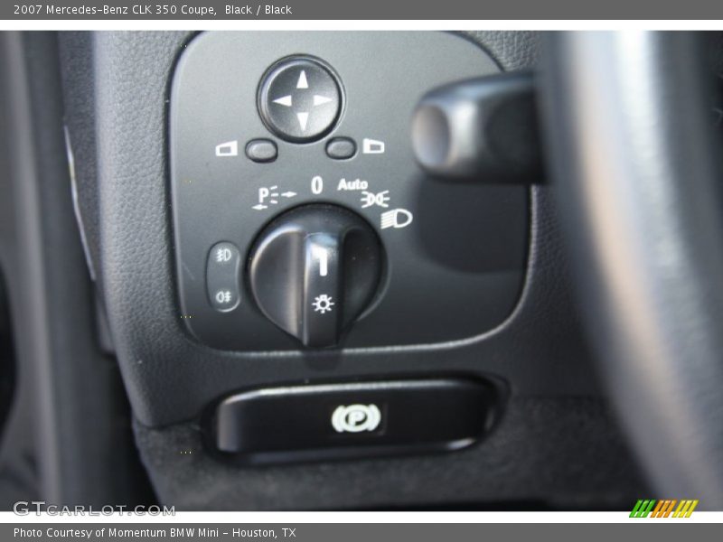 Black / Black 2007 Mercedes-Benz CLK 350 Coupe