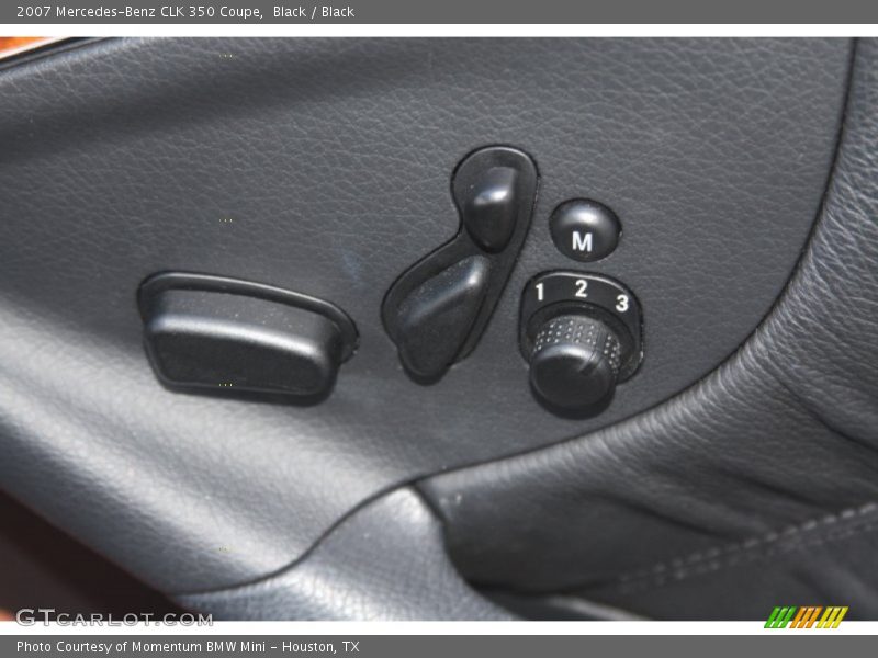 Black / Black 2007 Mercedes-Benz CLK 350 Coupe