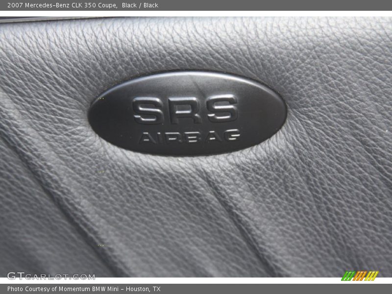 Black / Black 2007 Mercedes-Benz CLK 350 Coupe