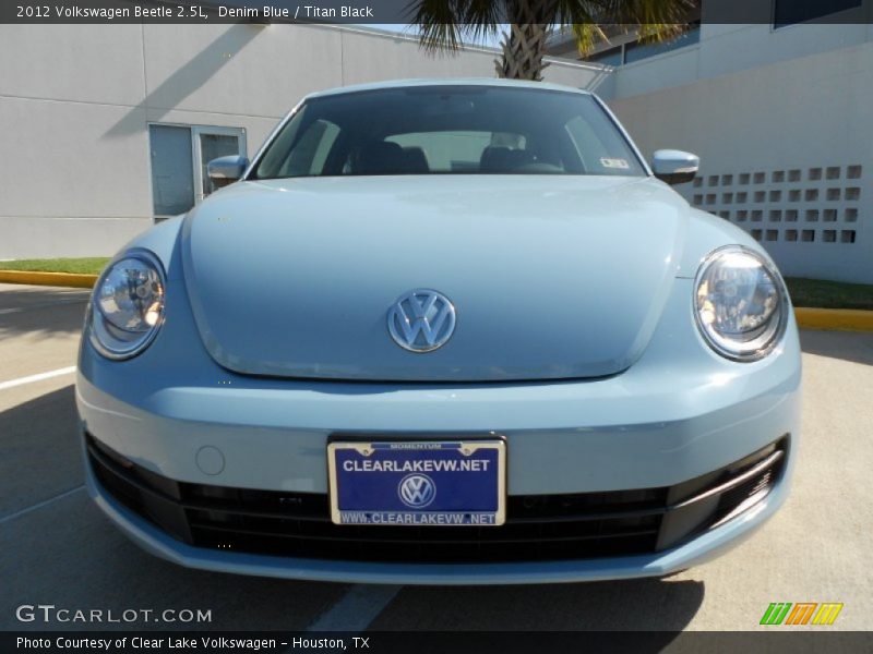 Denim Blue / Titan Black 2012 Volkswagen Beetle 2.5L