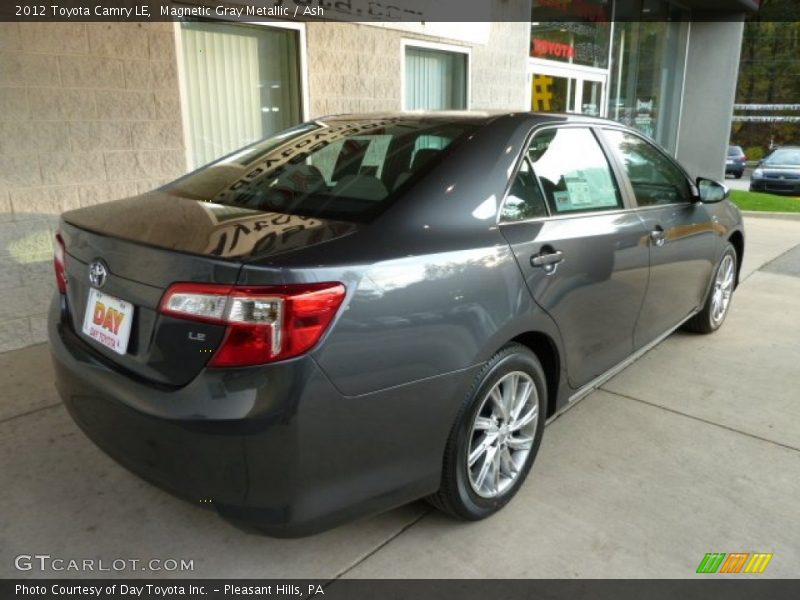 Magnetic Gray Metallic / Ash 2012 Toyota Camry LE