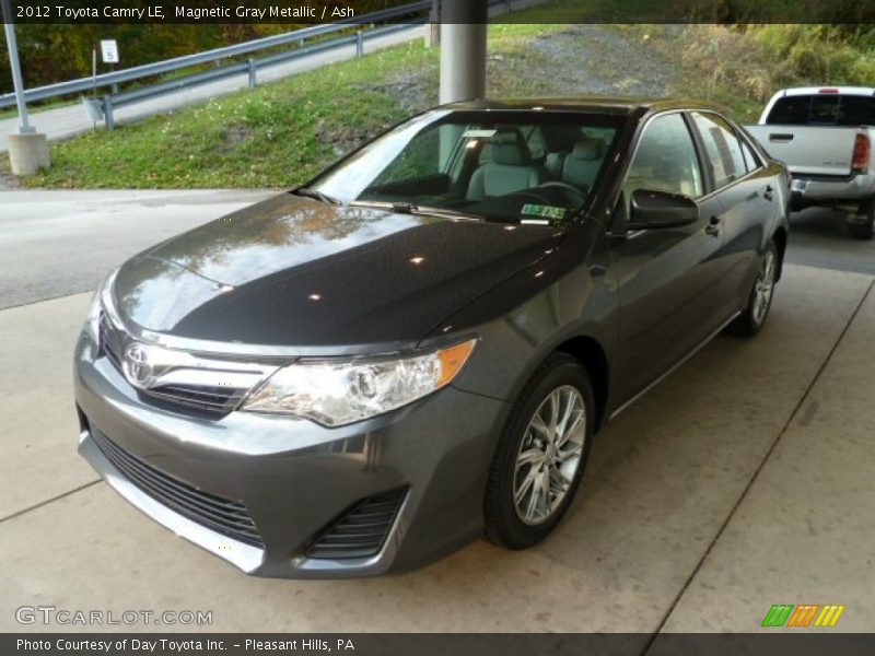 Magnetic Gray Metallic / Ash 2012 Toyota Camry LE
