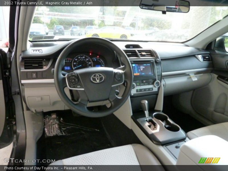 Magnetic Gray Metallic / Ash 2012 Toyota Camry LE