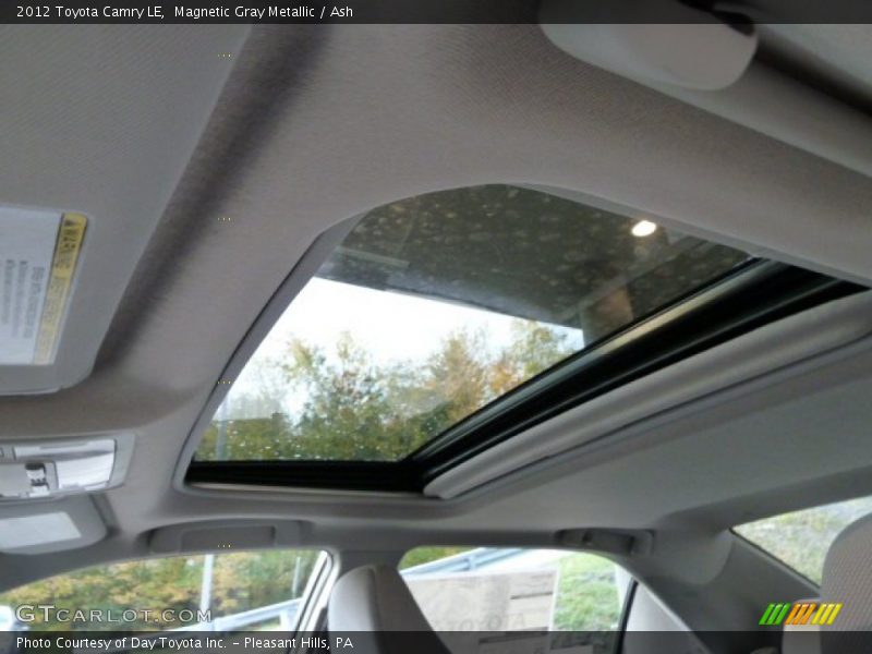 Magnetic Gray Metallic / Ash 2012 Toyota Camry LE