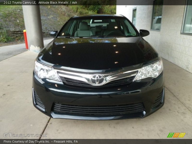 Attitude Black Metallic / Ash 2012 Toyota Camry LE