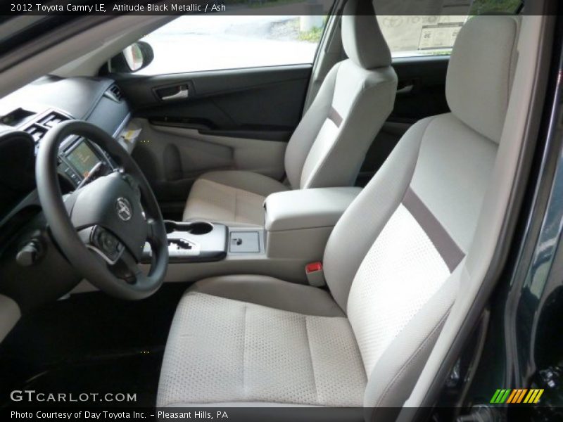  2012 Camry LE Ash Interior
