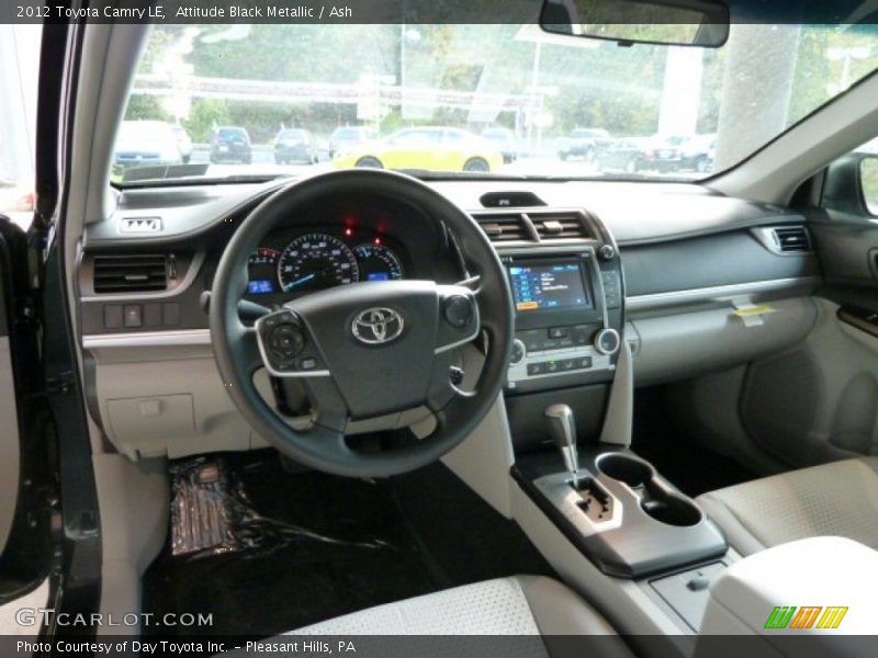 Dashboard of 2012 Camry LE