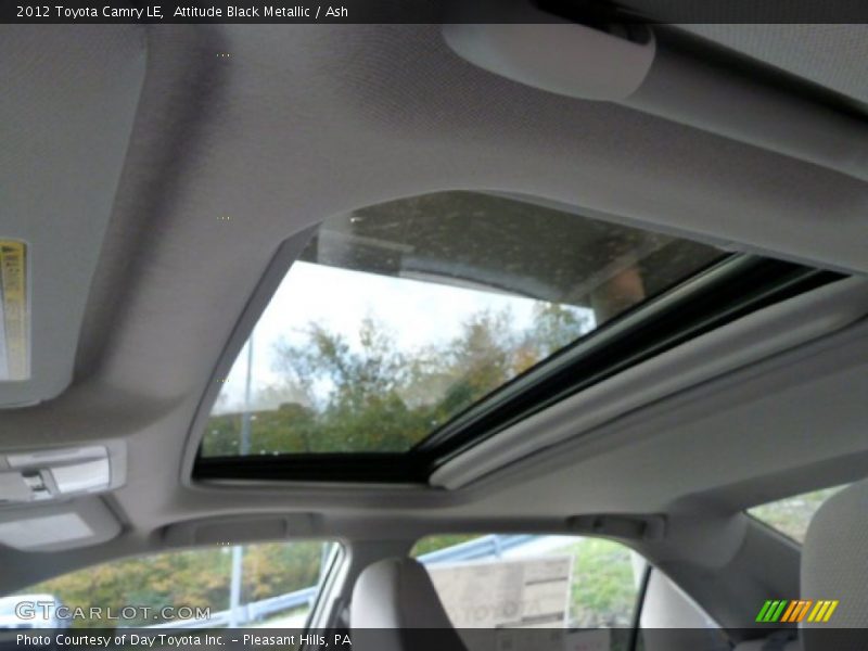 Attitude Black Metallic / Ash 2012 Toyota Camry LE