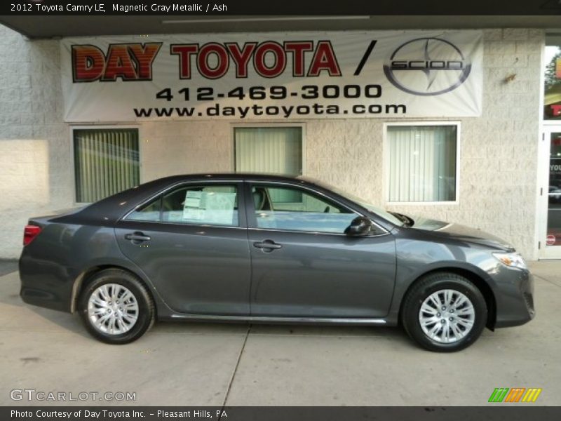 Magnetic Gray Metallic / Ash 2012 Toyota Camry LE