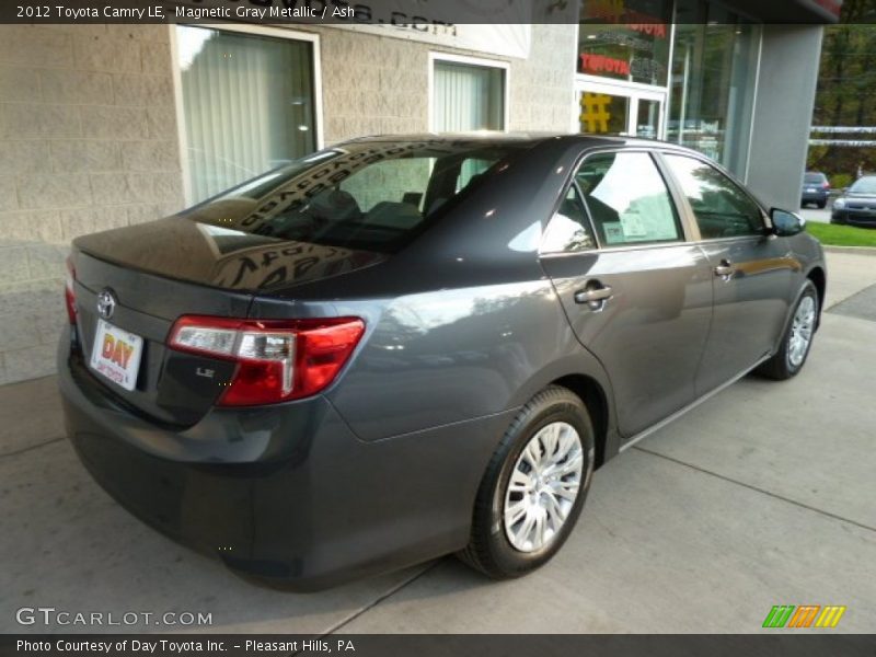 Magnetic Gray Metallic / Ash 2012 Toyota Camry LE