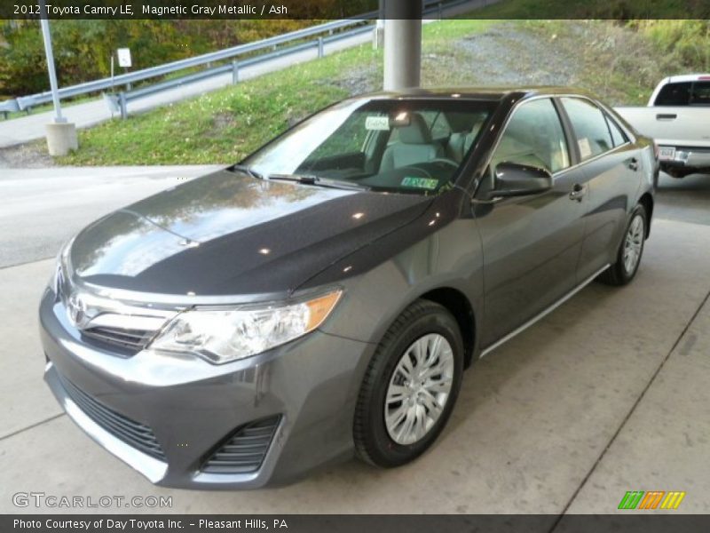 Magnetic Gray Metallic / Ash 2012 Toyota Camry LE