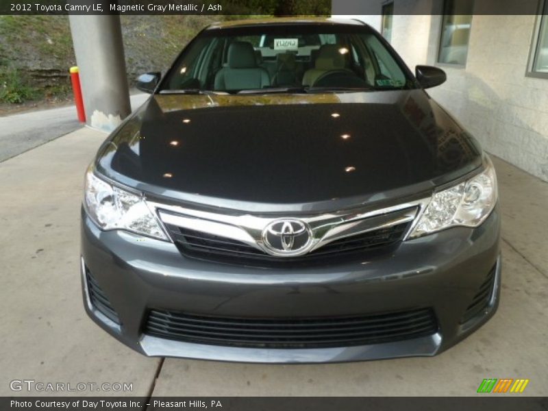 Magnetic Gray Metallic / Ash 2012 Toyota Camry LE