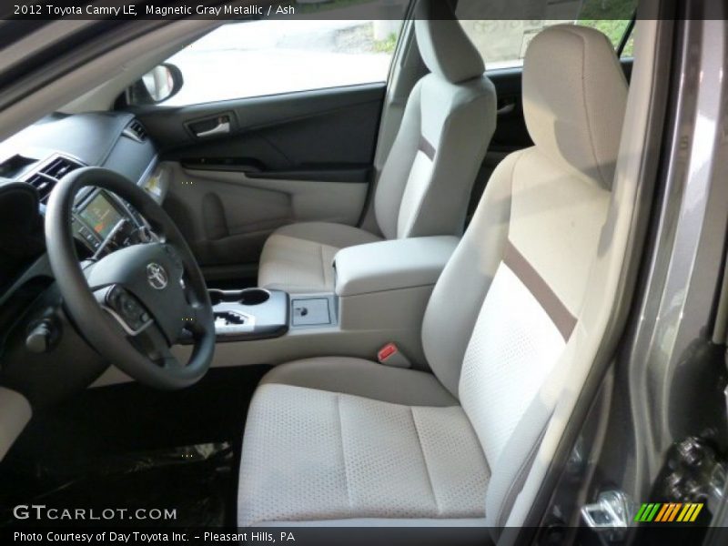 Magnetic Gray Metallic / Ash 2012 Toyota Camry LE