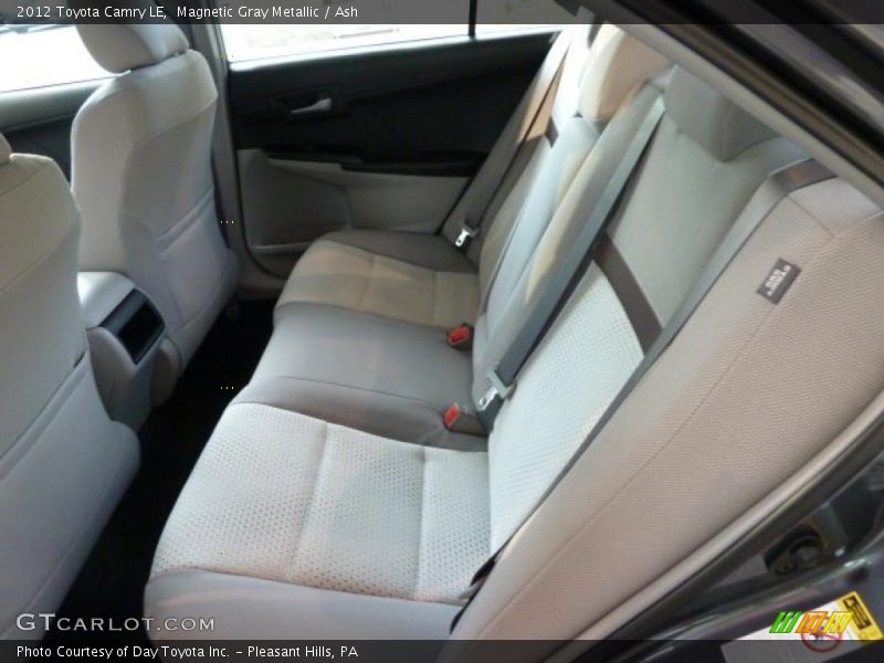 Magnetic Gray Metallic / Ash 2012 Toyota Camry LE