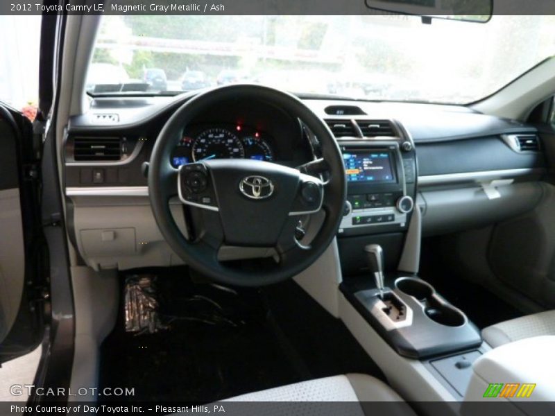 Magnetic Gray Metallic / Ash 2012 Toyota Camry LE