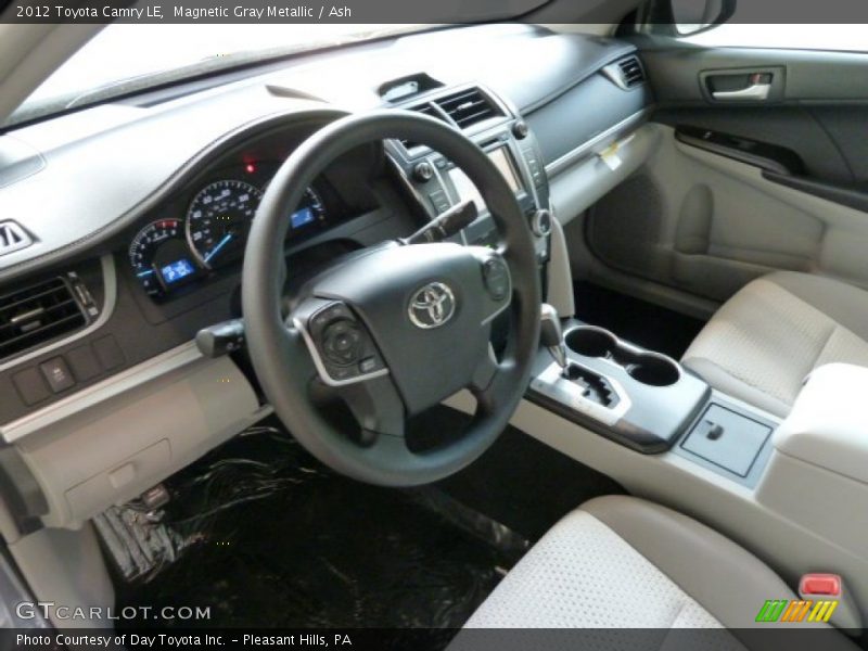 Magnetic Gray Metallic / Ash 2012 Toyota Camry LE