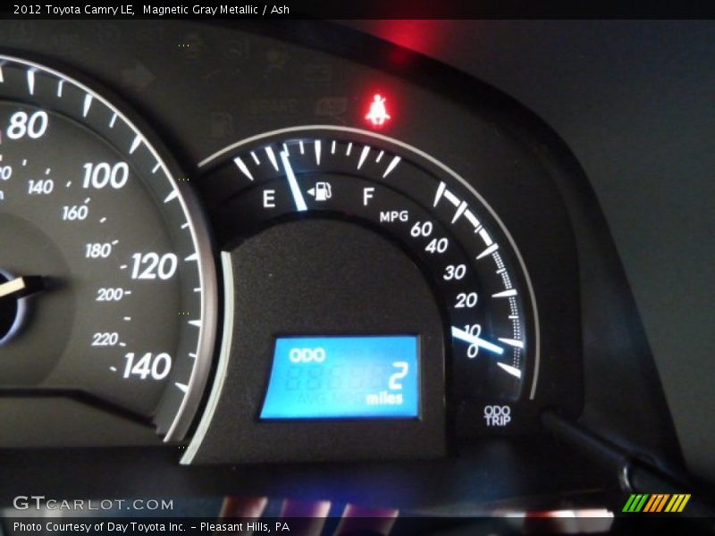Magnetic Gray Metallic / Ash 2012 Toyota Camry LE