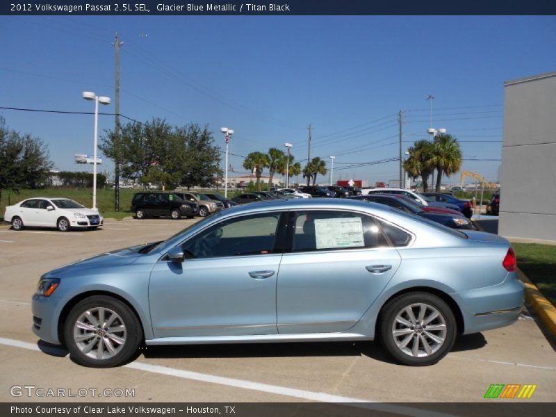  2012 Passat 2.5L SEL Glacier Blue Metallic