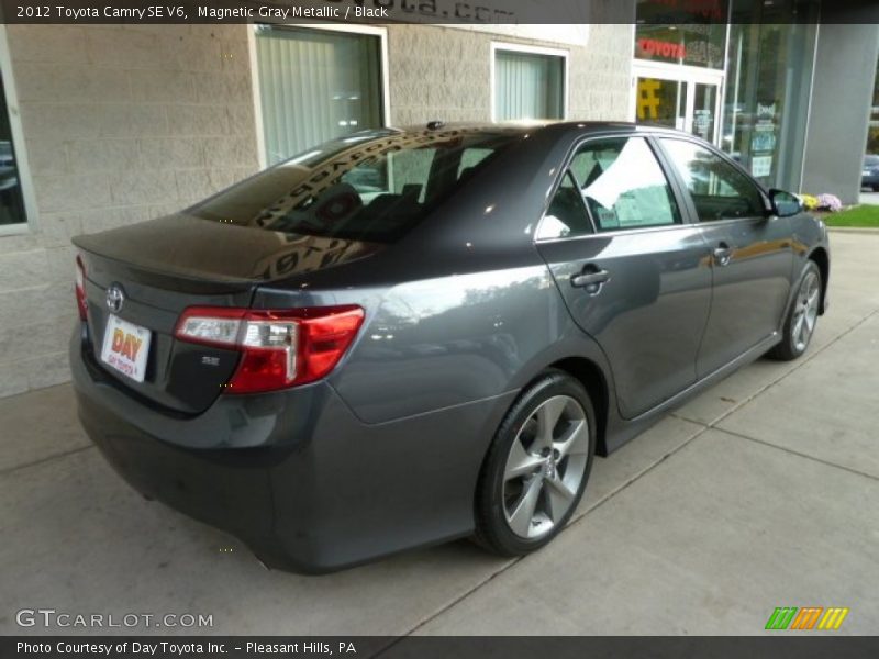 Magnetic Gray Metallic / Black 2012 Toyota Camry SE V6