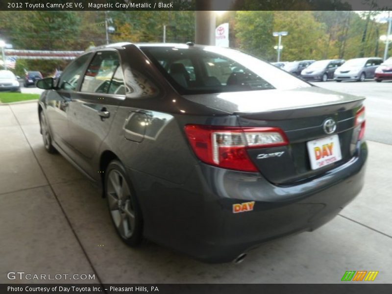 Magnetic Gray Metallic / Black 2012 Toyota Camry SE V6