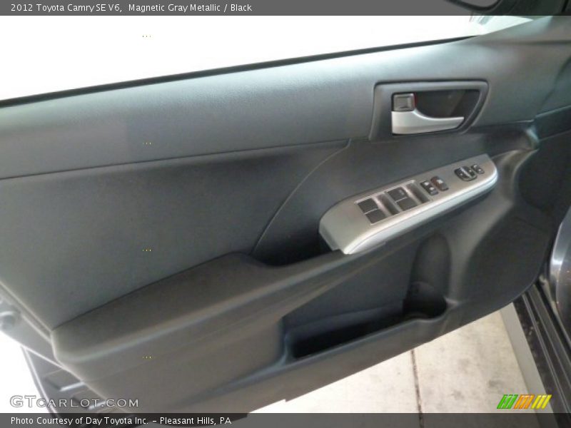 Magnetic Gray Metallic / Black 2012 Toyota Camry SE V6