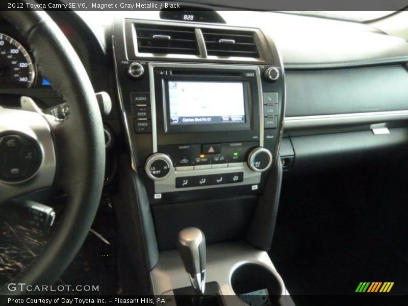Magnetic Gray Metallic / Black 2012 Toyota Camry SE V6