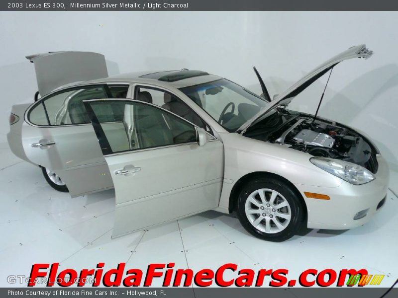 Millennium Silver Metallic / Light Charcoal 2003 Lexus ES 300