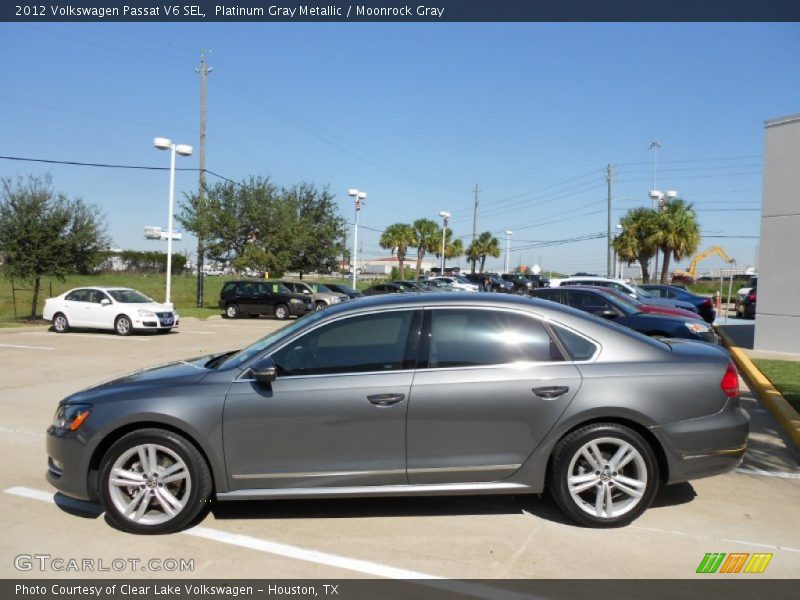 Platinum Gray Metallic / Moonrock Gray 2012 Volkswagen Passat V6 SEL