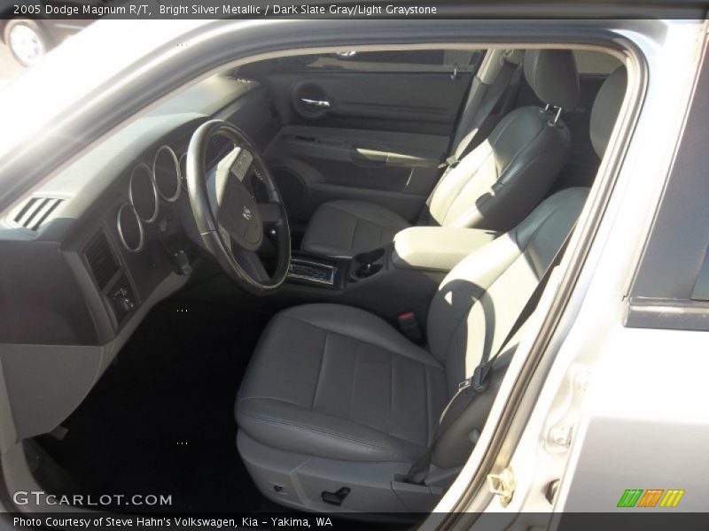 Bright Silver Metallic / Dark Slate Gray/Light Graystone 2005 Dodge Magnum R/T