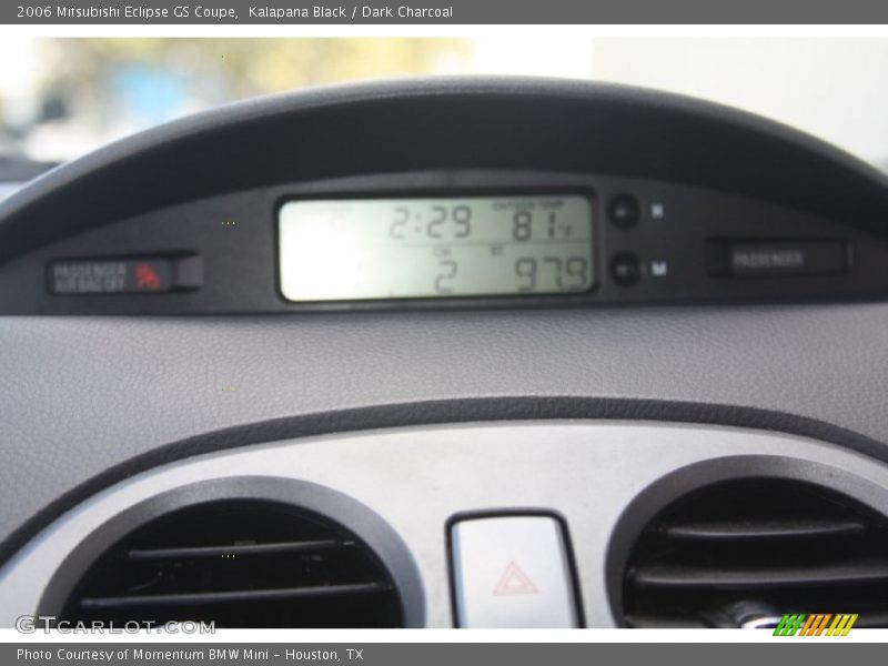 Kalapana Black / Dark Charcoal 2006 Mitsubishi Eclipse GS Coupe