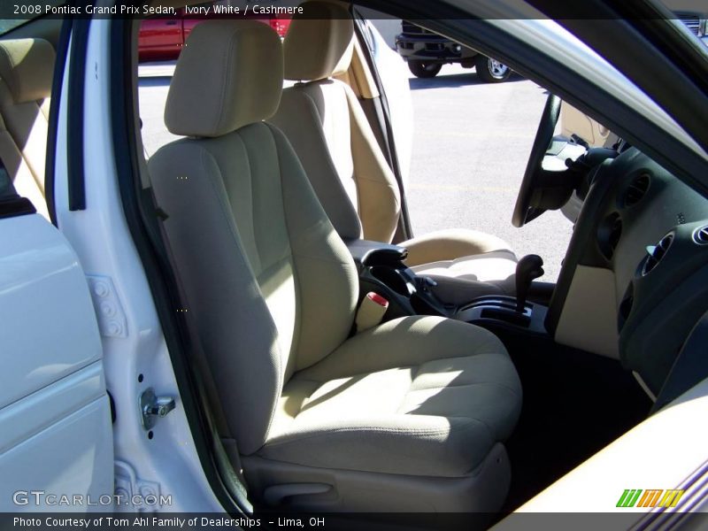 Ivory White / Cashmere 2008 Pontiac Grand Prix Sedan