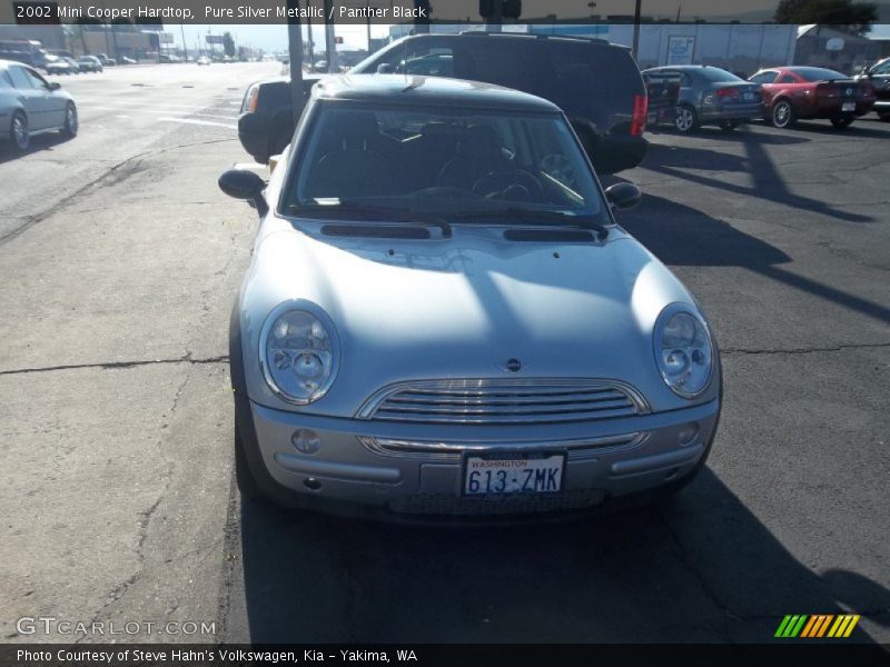 Pure Silver Metallic / Panther Black 2002 Mini Cooper Hardtop