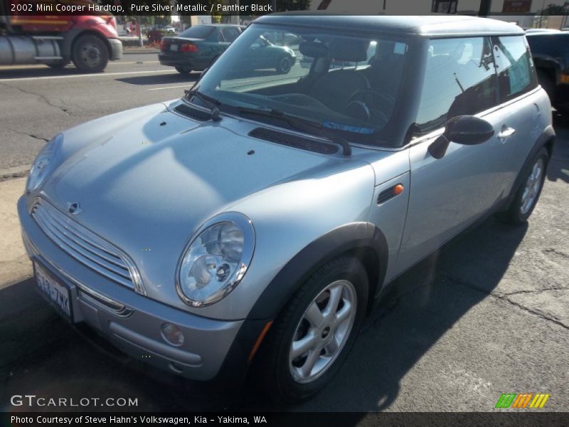 Pure Silver Metallic / Panther Black 2002 Mini Cooper Hardtop
