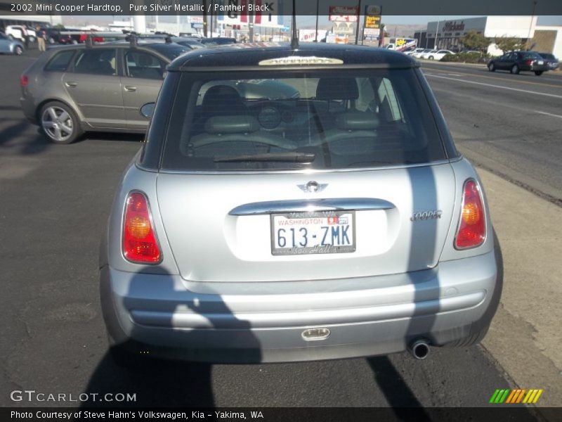 Pure Silver Metallic / Panther Black 2002 Mini Cooper Hardtop