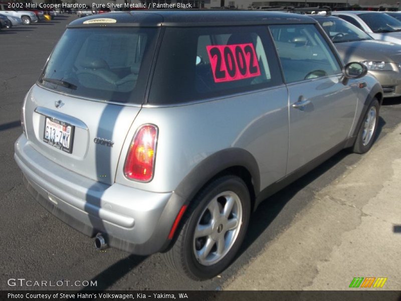 Pure Silver Metallic / Panther Black 2002 Mini Cooper Hardtop