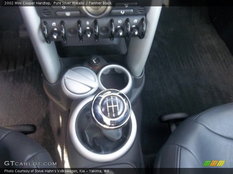 Pure Silver Metallic / Panther Black 2002 Mini Cooper Hardtop