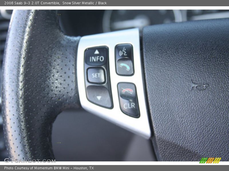 Controls of 2008 9-3 2.0T Convertible