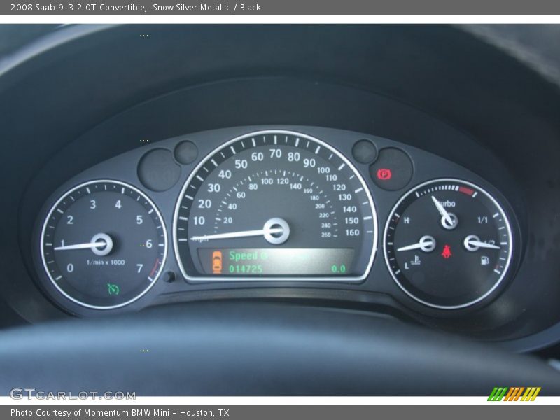  2008 9-3 2.0T Convertible 2.0T Convertible Gauges