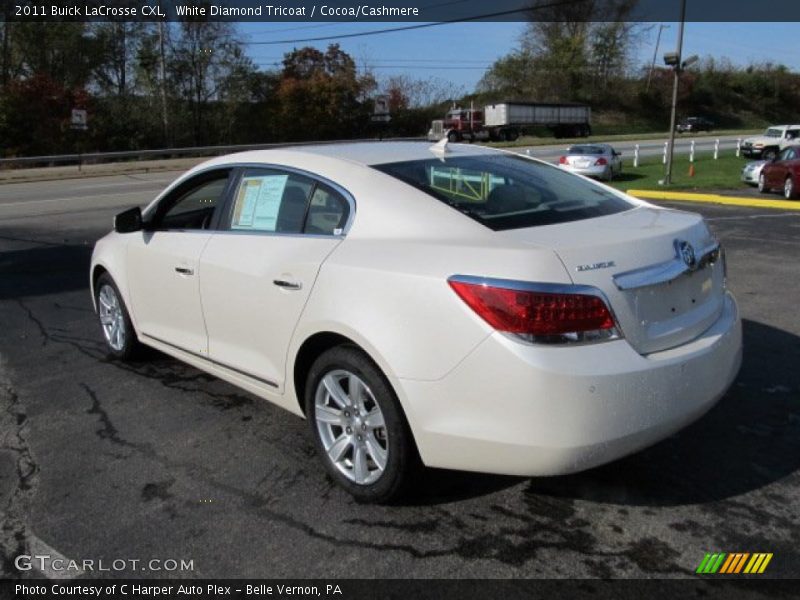 White Diamond Tricoat / Cocoa/Cashmere 2011 Buick LaCrosse CXL