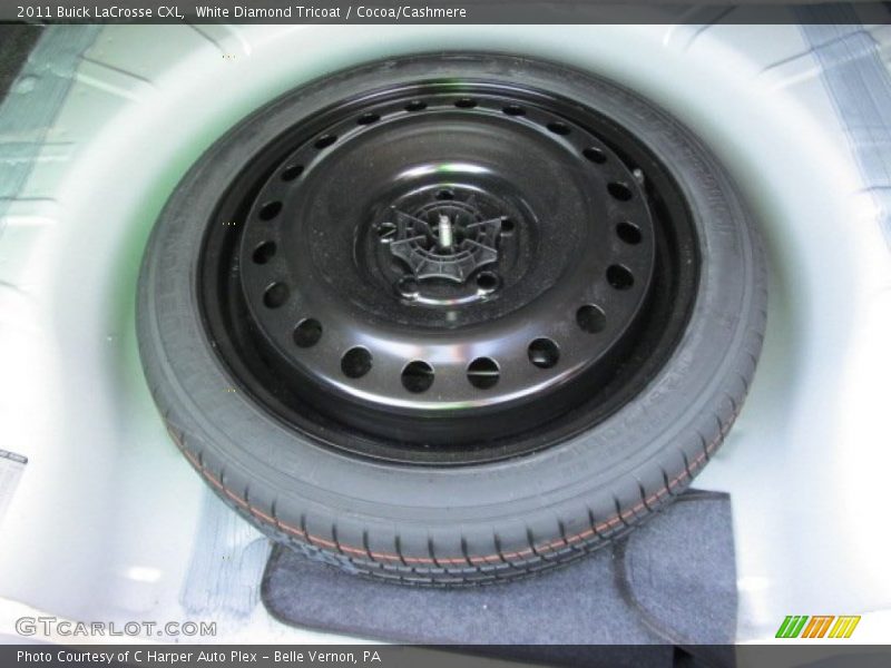 White Diamond Tricoat / Cocoa/Cashmere 2011 Buick LaCrosse CXL