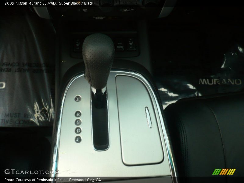 Super Black / Black 2009 Nissan Murano SL AWD