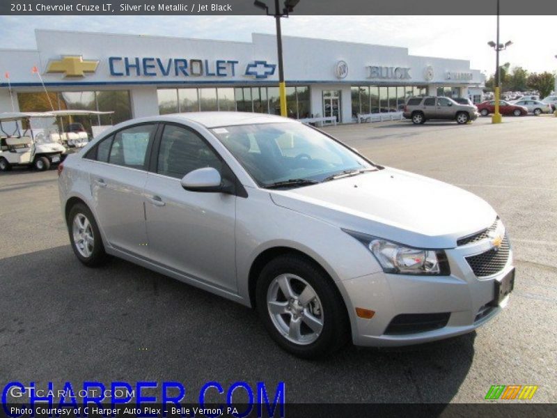 Silver Ice Metallic / Jet Black 2011 Chevrolet Cruze LT