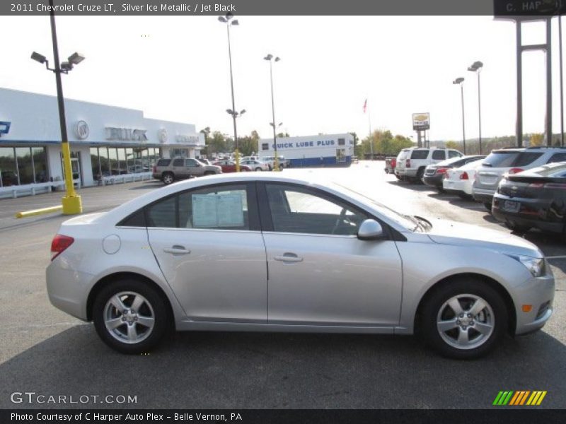 Silver Ice Metallic / Jet Black 2011 Chevrolet Cruze LT