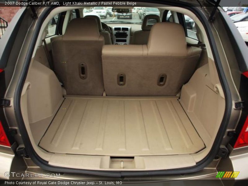 Light Khaki Metallic / Pastel Pebble Beige 2007 Dodge Caliber R/T AWD