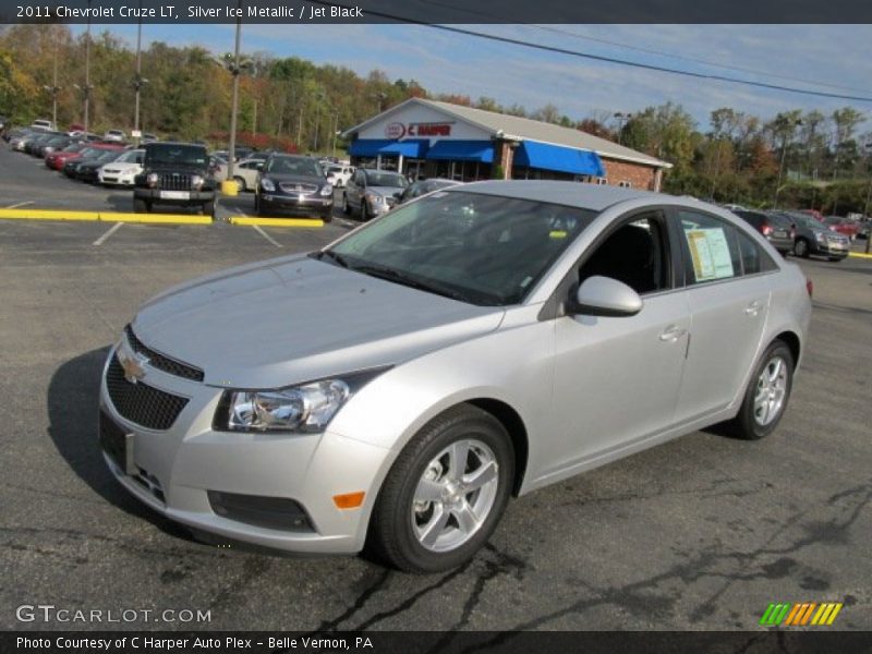 Silver Ice Metallic / Jet Black 2011 Chevrolet Cruze LT