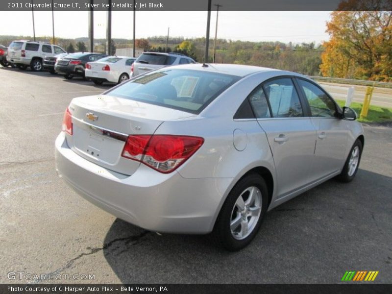 Silver Ice Metallic / Jet Black 2011 Chevrolet Cruze LT